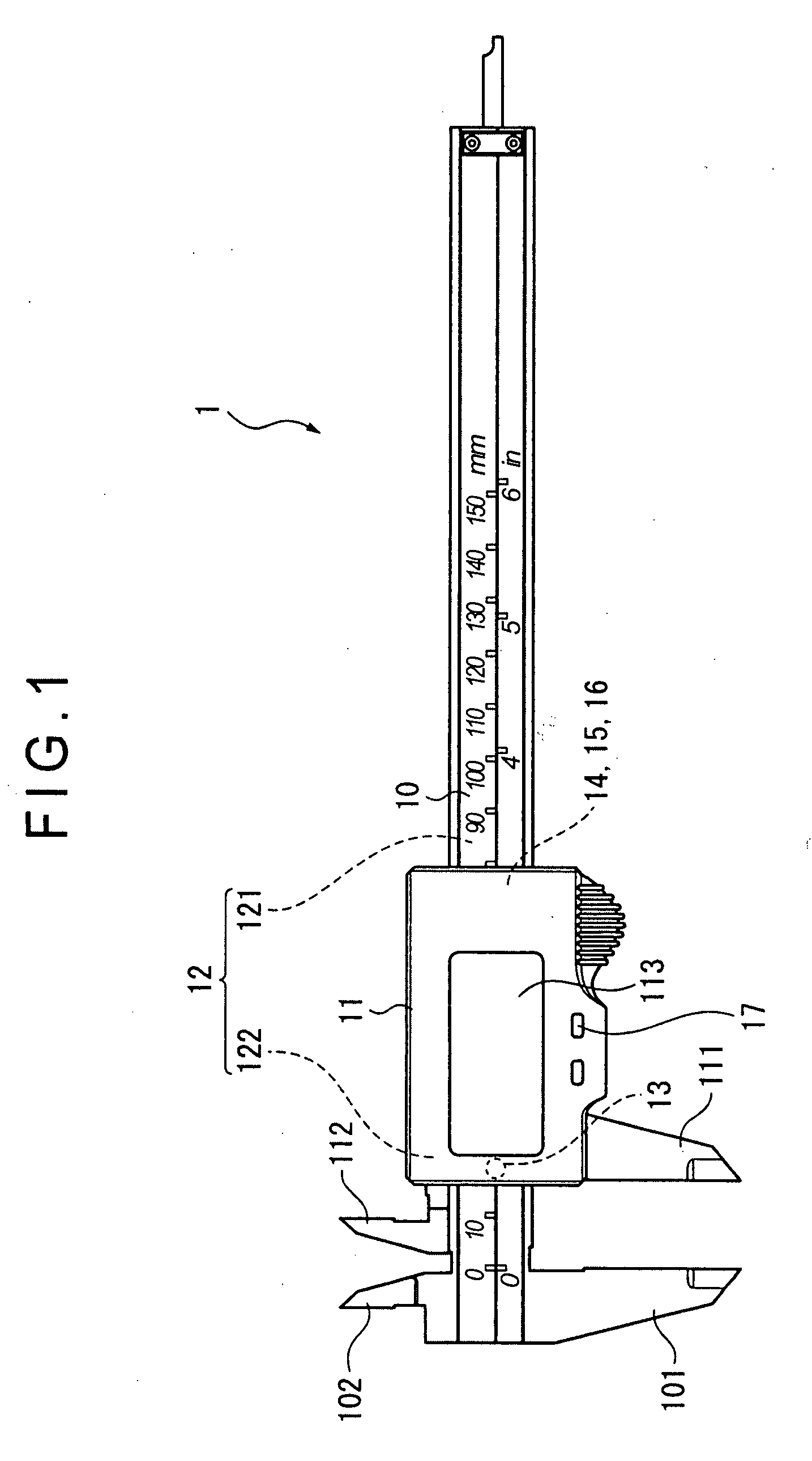 Caliper gauge