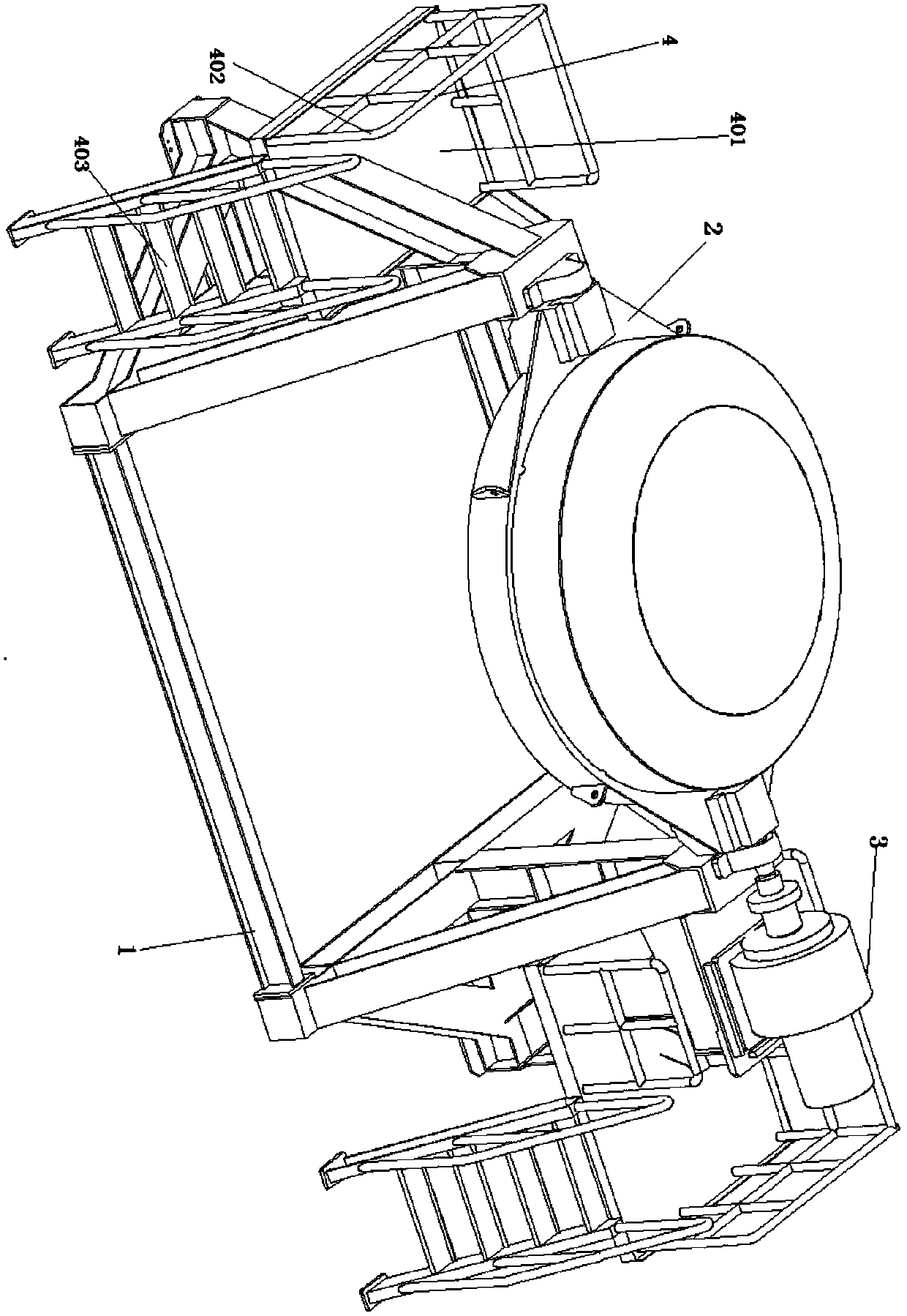 Magnet assembling equipment used on super-conducting editcyclotron