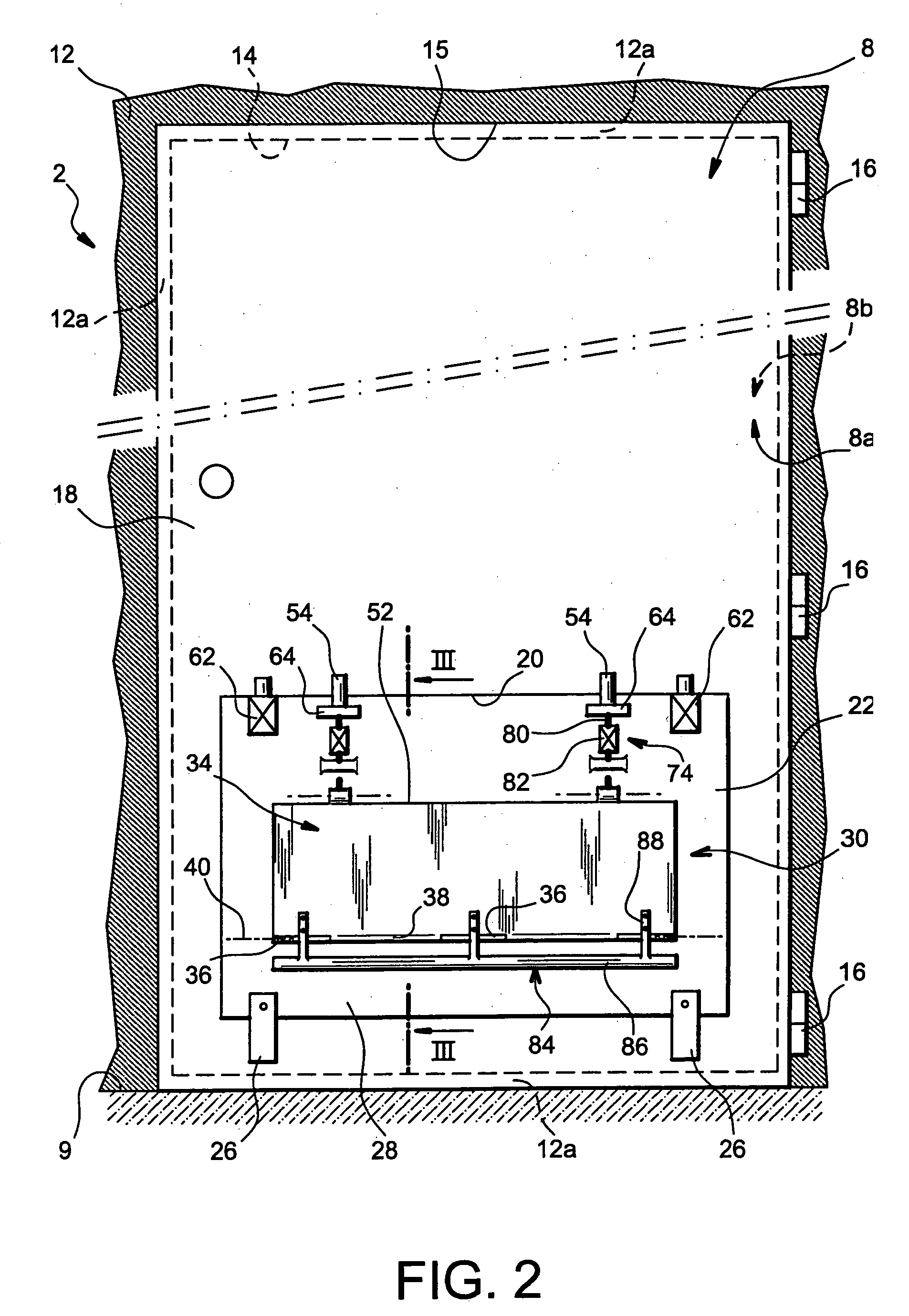 Door which is intented to be positioned between the cockpit and the cabin of an aircraft