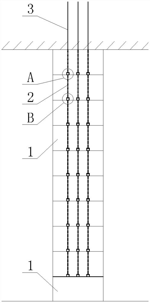 A kind of reinforced concrete artificial mine pillar construction method