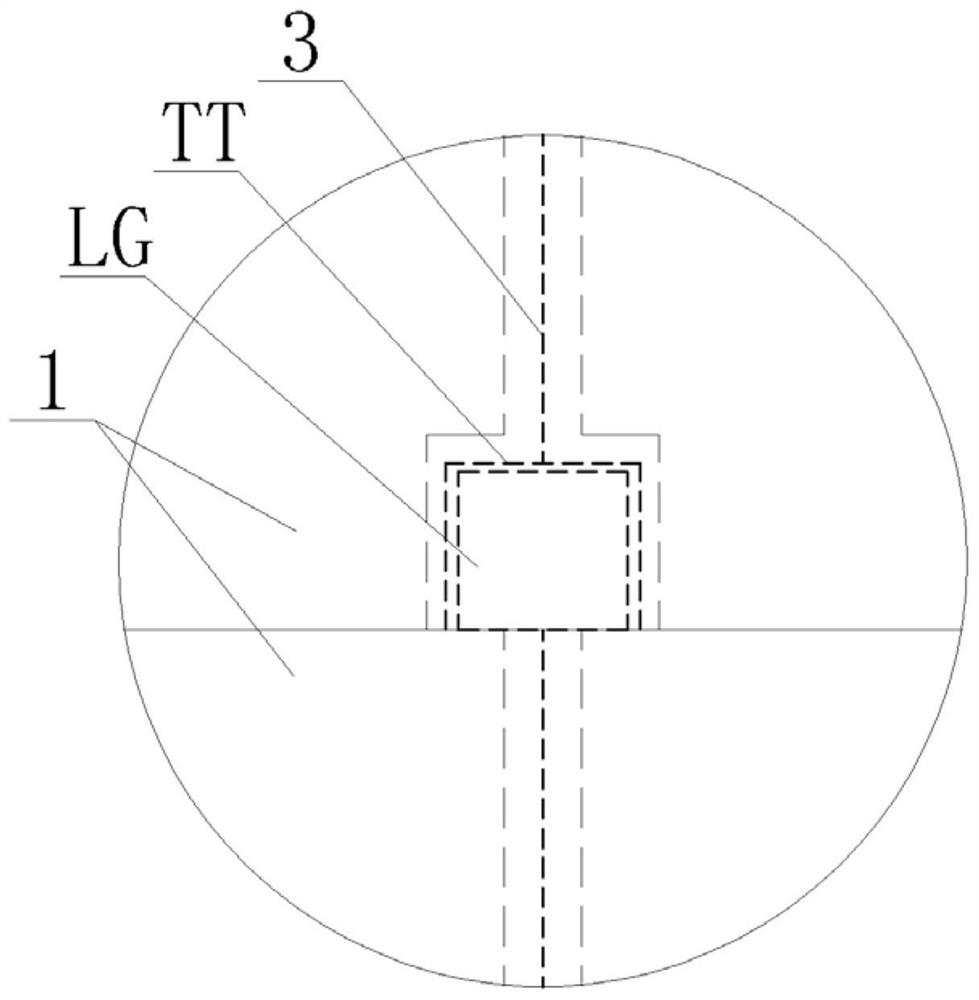 A kind of reinforced concrete artificial mine pillar construction method