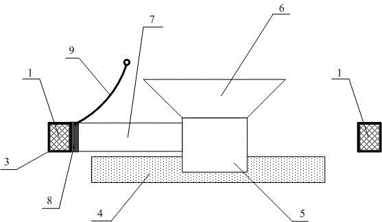 Current induction structure bringing convenience to adjustment of transformation ratio