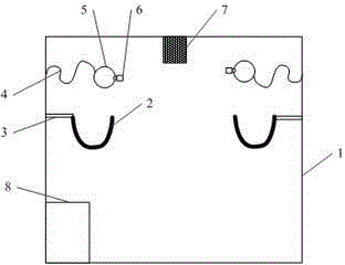 Cable installation tunnel structure