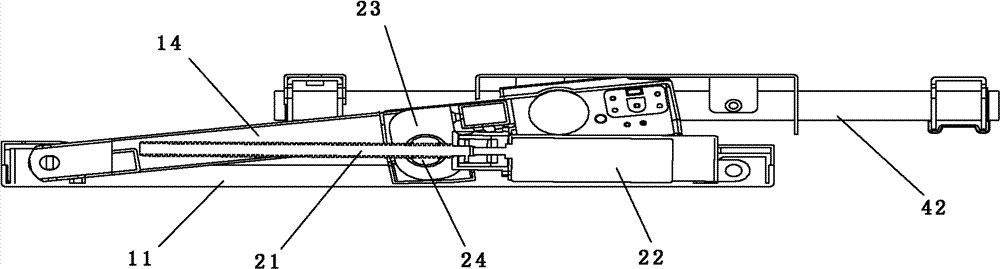 Fixing device for television