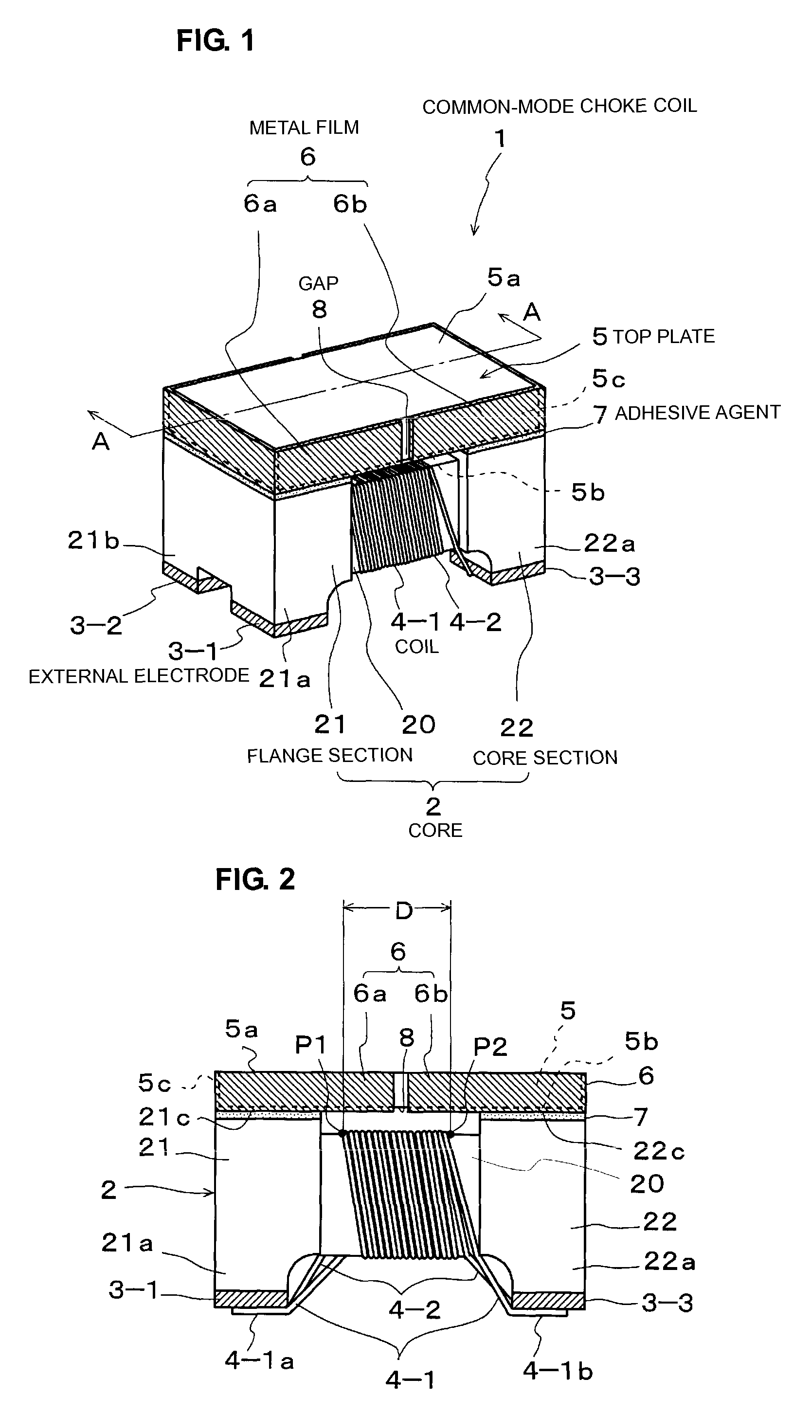 Common-mode choke coil