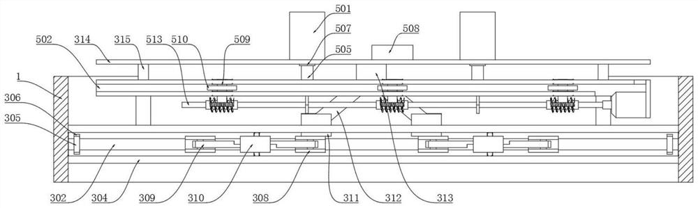 Turnover device for laminated slab production