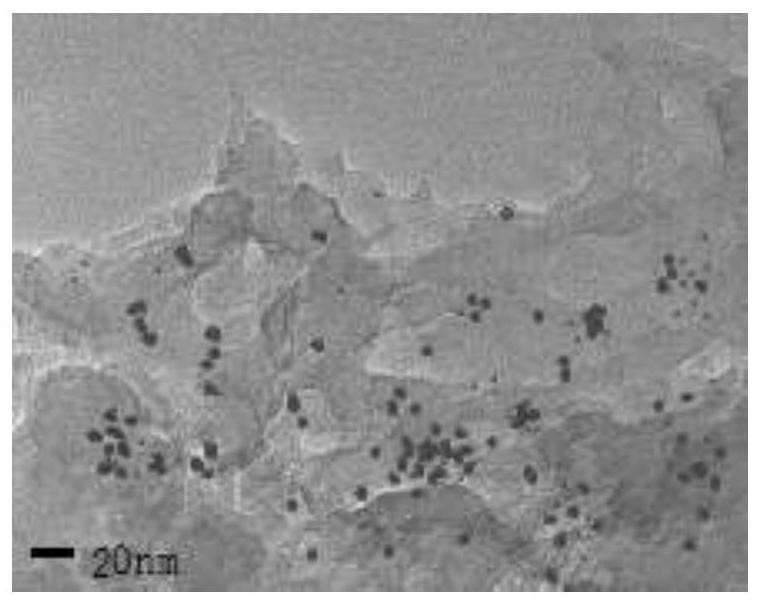 A multi-component composite material, electrochemical sensor and its application in detecting mercury ions in water