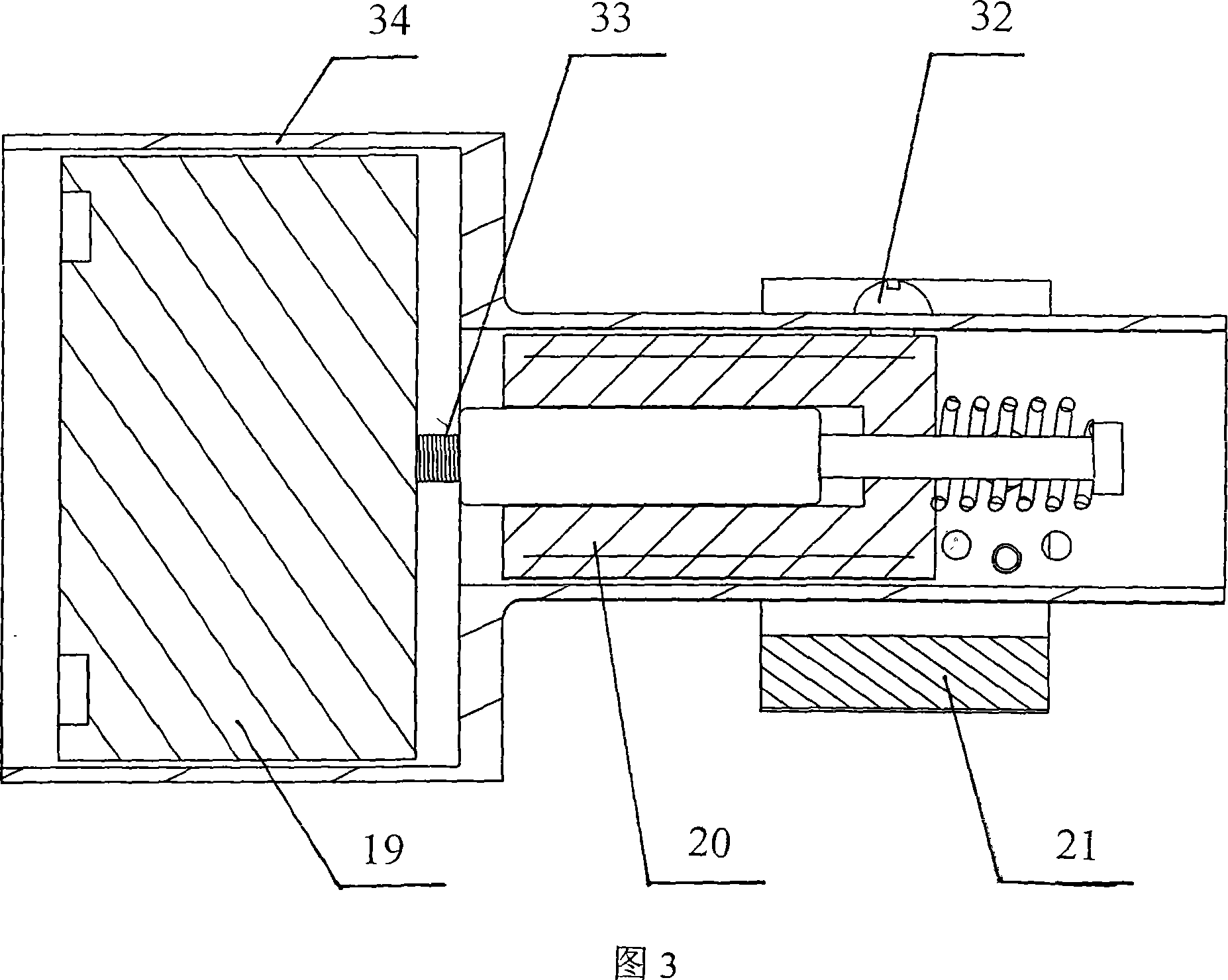 Central air-conditioner pipeline type ventilation system cleaning robot