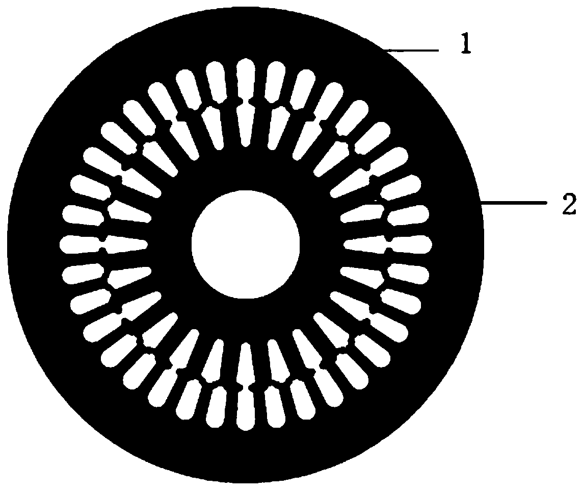 Soft-start-type winding type brushless doubly-fed motor