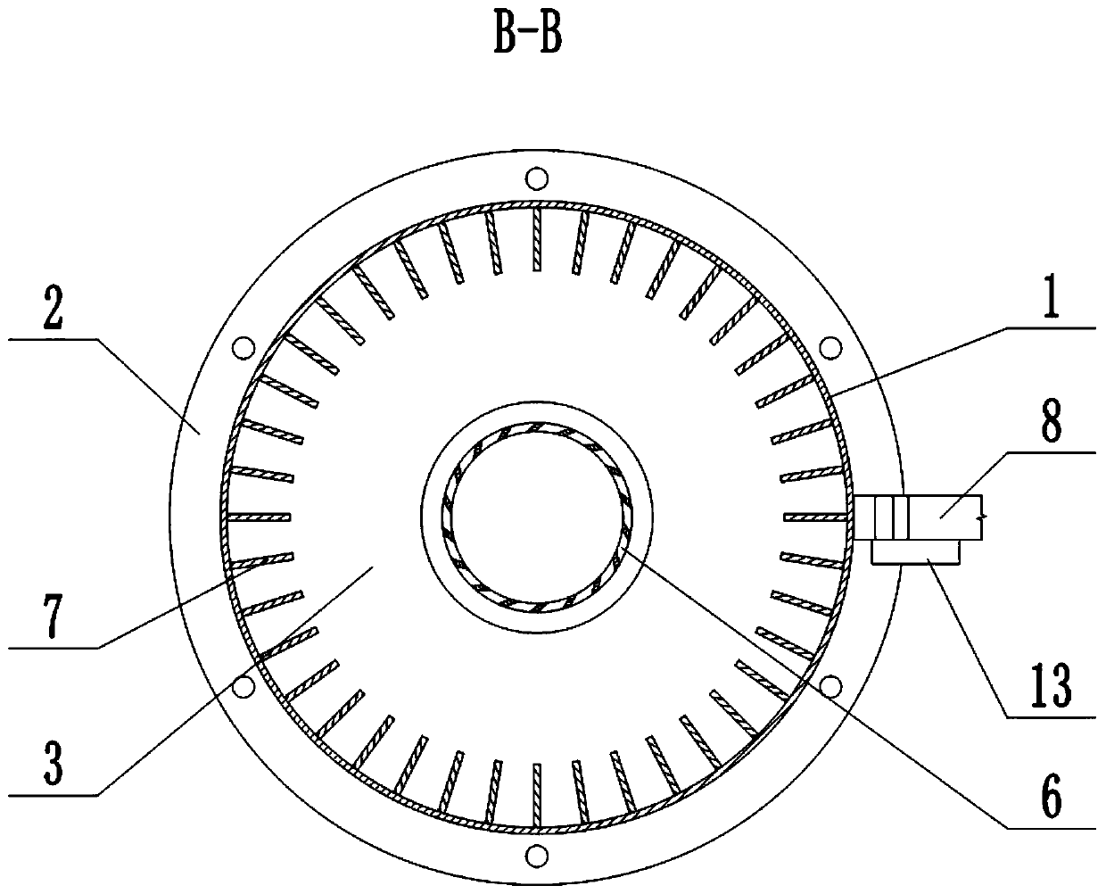 Vertical power demister