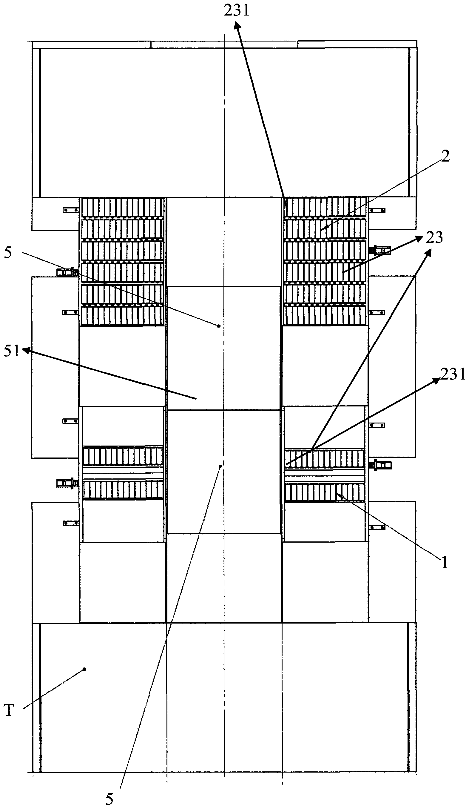 Wheel limiting system for multi-type vehicle locating platform