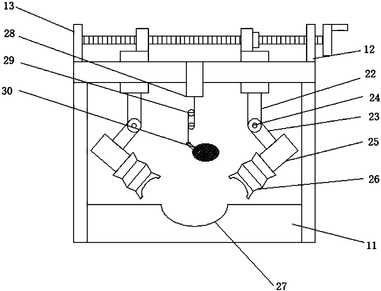 Veterinary surgical fixing rack with high safety