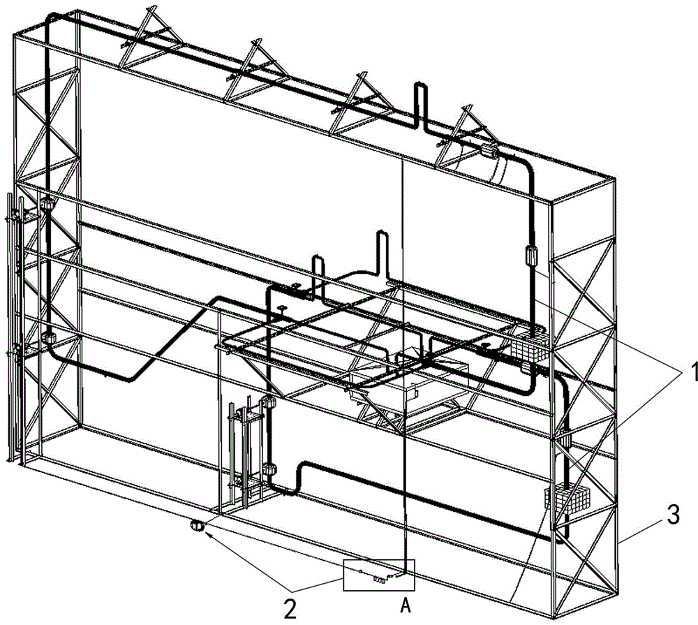 Differential pressure method atmosphere temperature difference power generation system