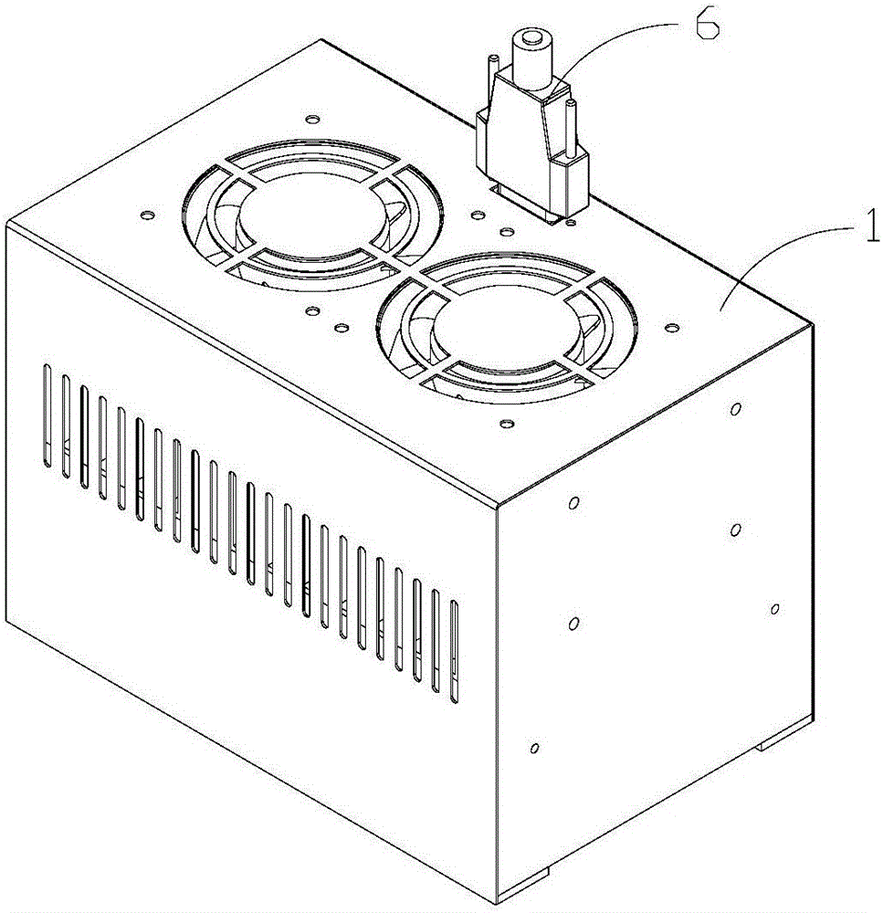 UV LED line light source curing machine