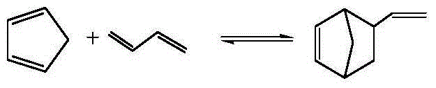 Synthetic method of vinyl norbornene