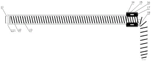 Automatic winding and unwinding device of aircraft ground air conditioning air supply hose and control method thereof