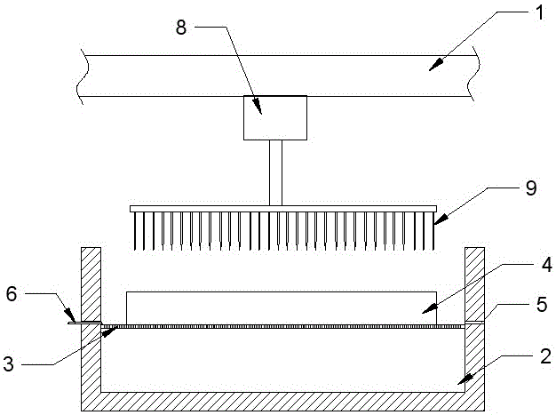 Special treatment device for animal skins