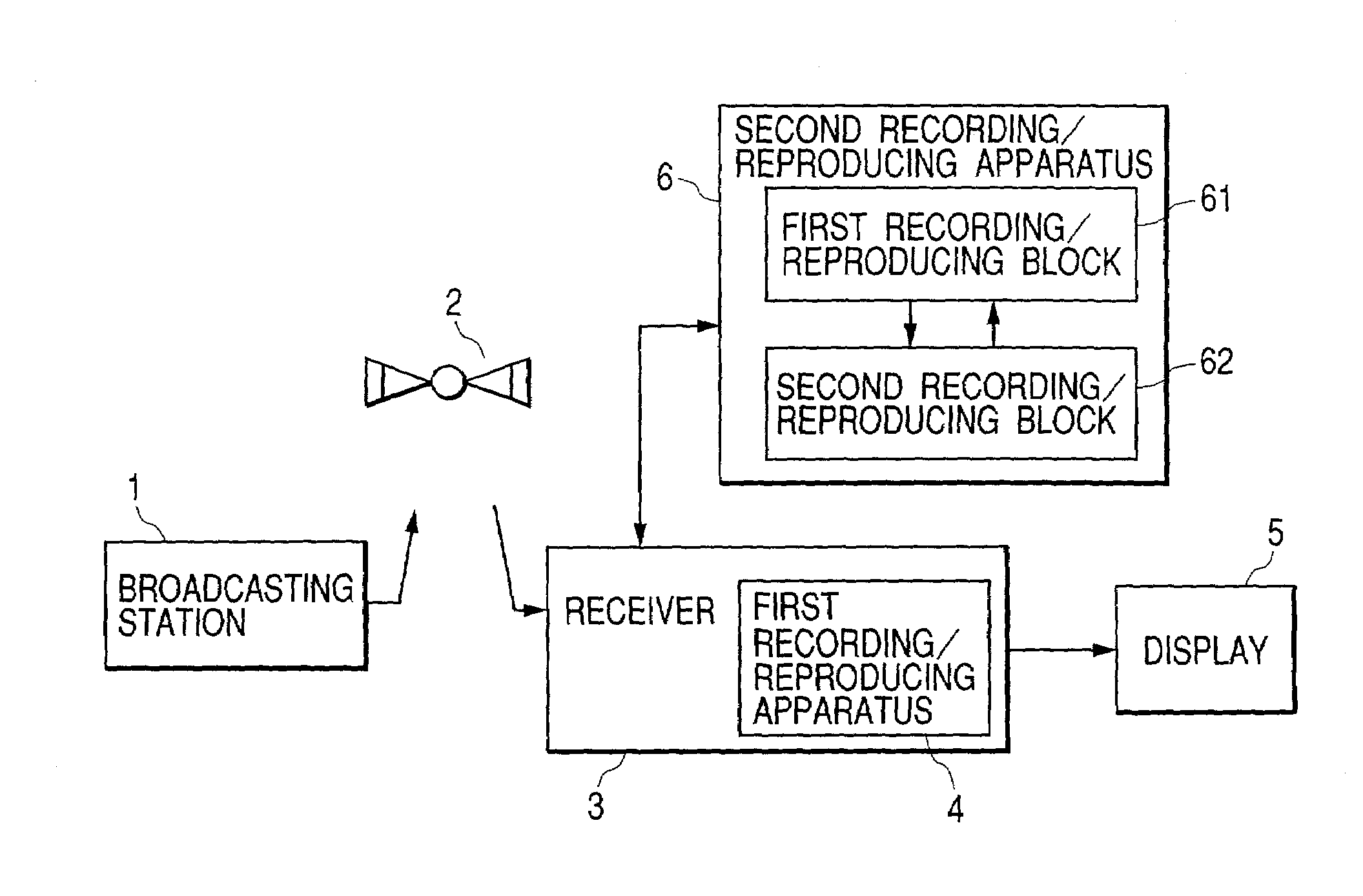 Digital information recording apparatus and outputting apparatus