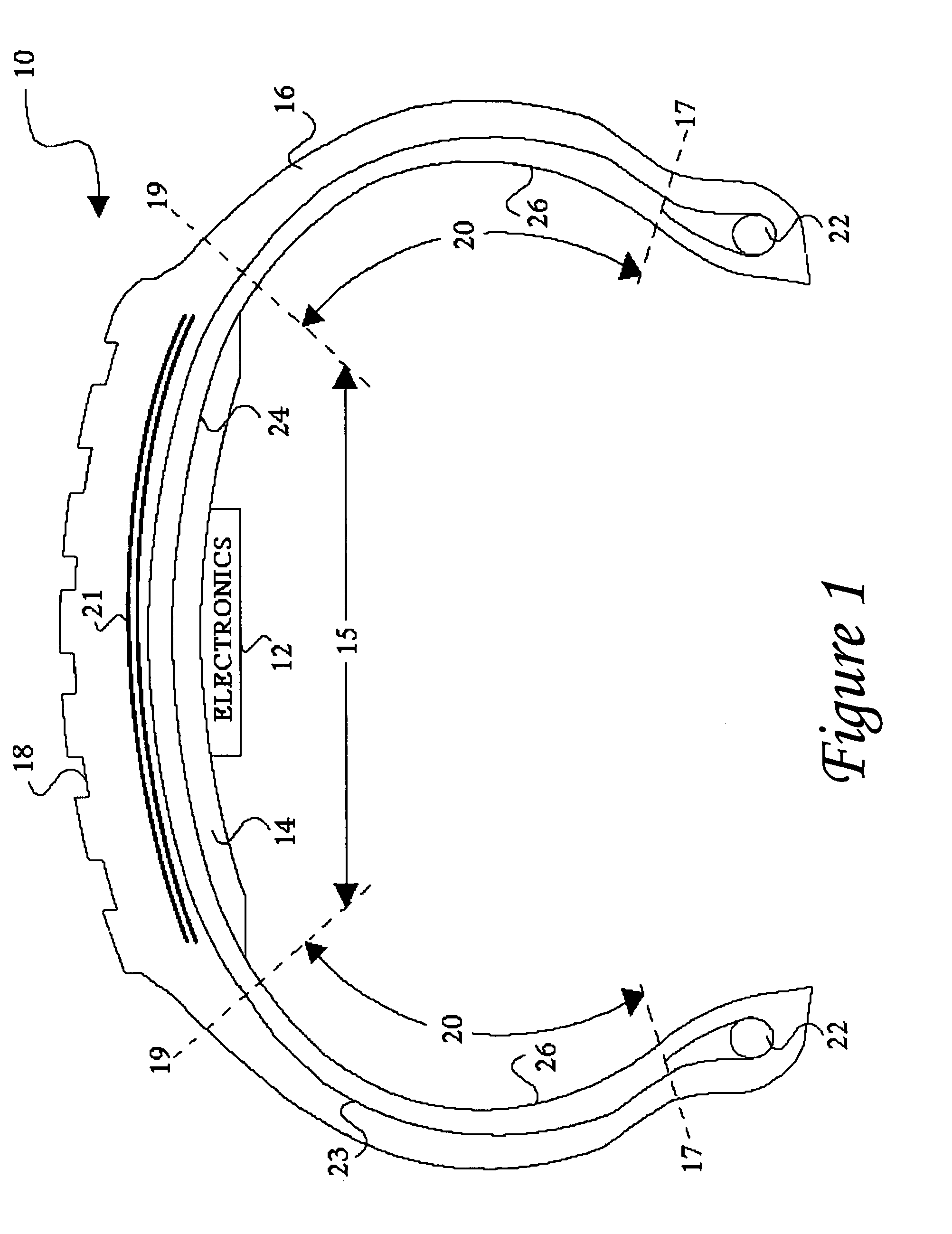 System and method for generating electric power from a rotating tire's mechanical energy