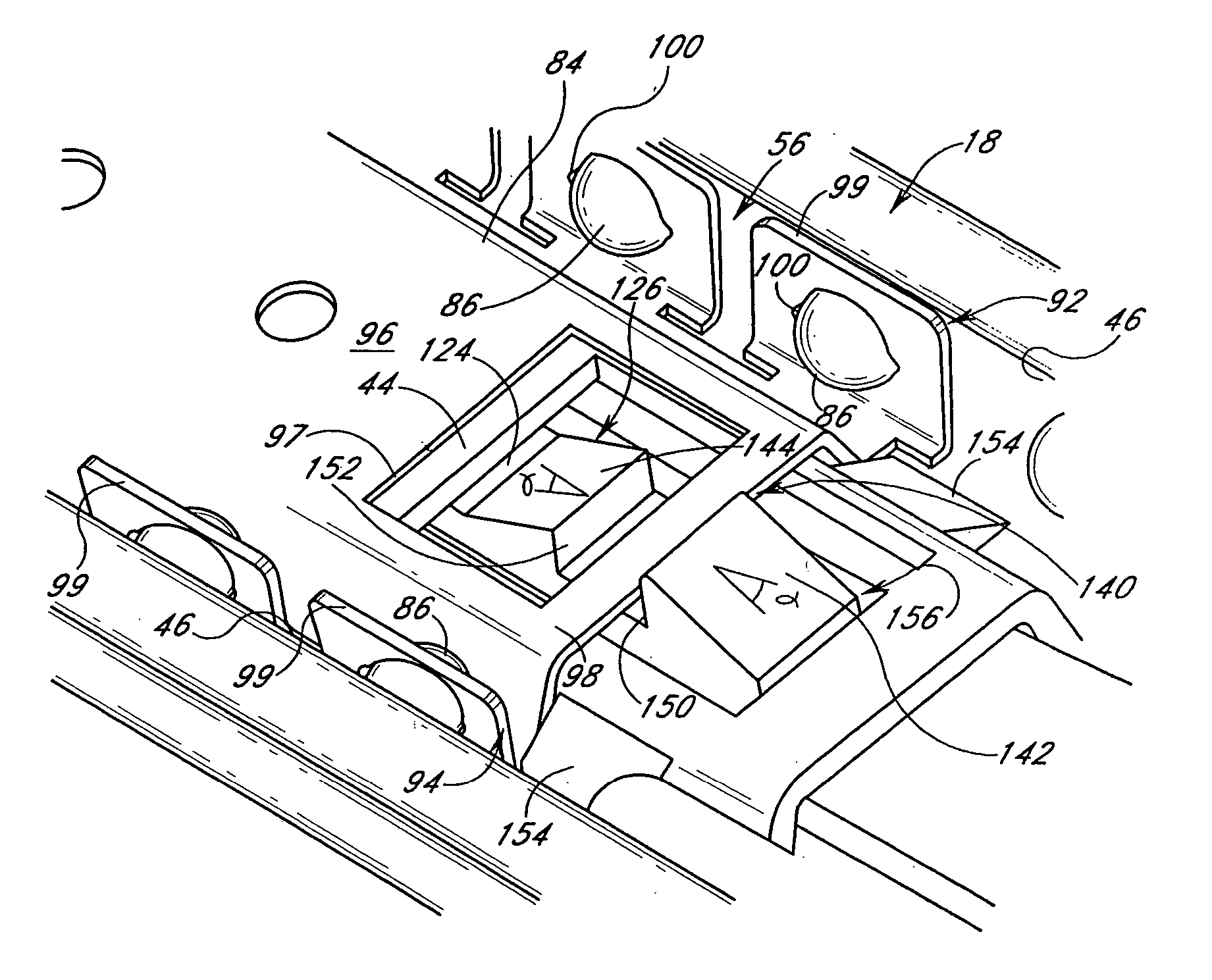 Controller for a quick disconnect slide assembly