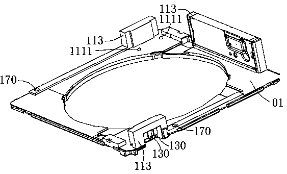 Camera module motor carrier, detection device and method thereof, and motor