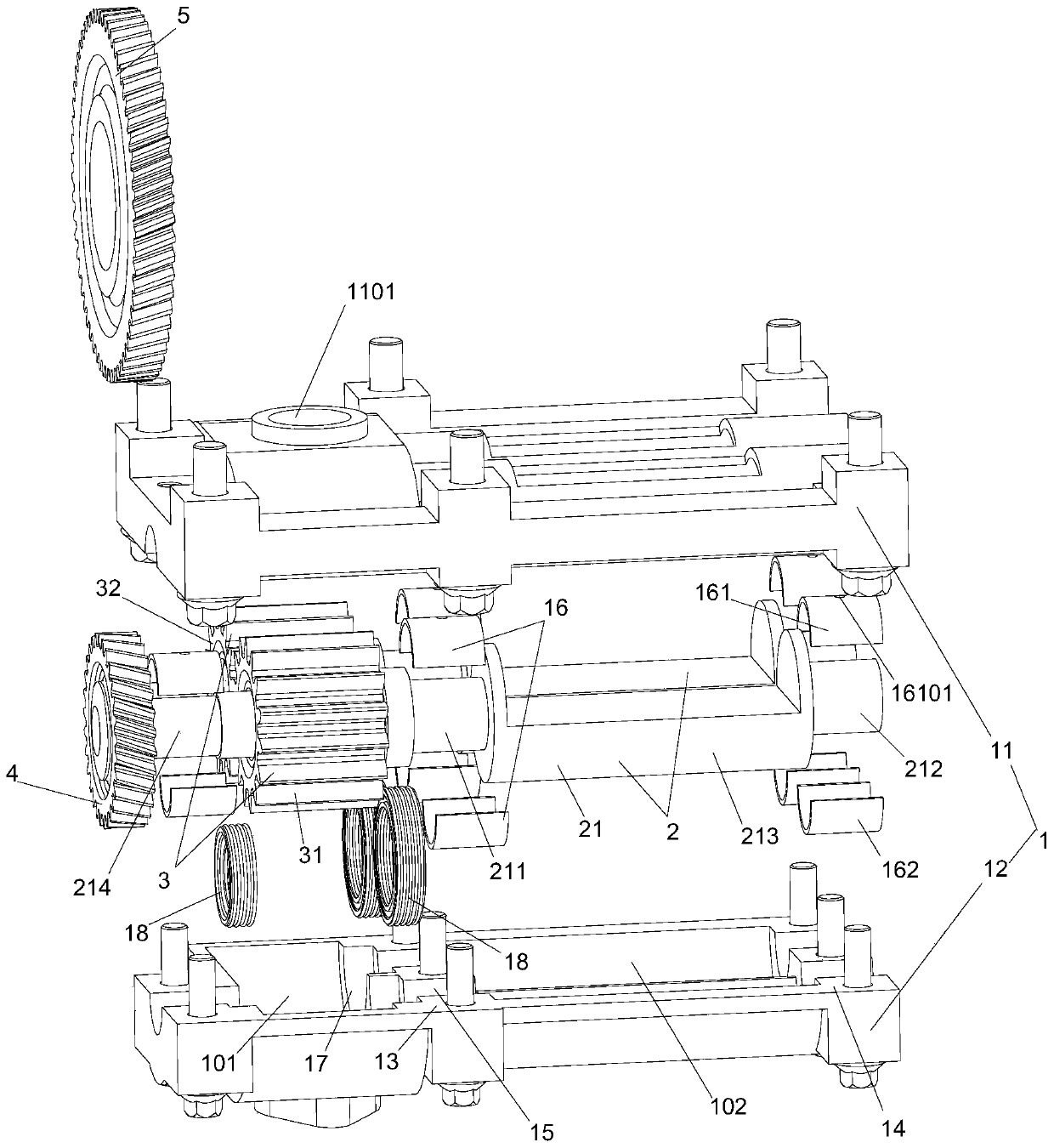 Engine balance shaft assembly and engine