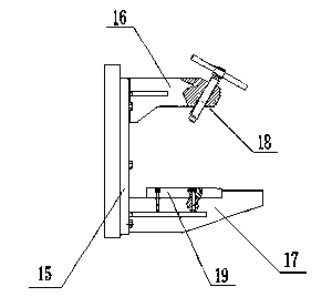 Fixture for drilling differential lock pressure switch holes and ventilation hole inclined holes of intermediate and rear axle housing assemblies of automobile