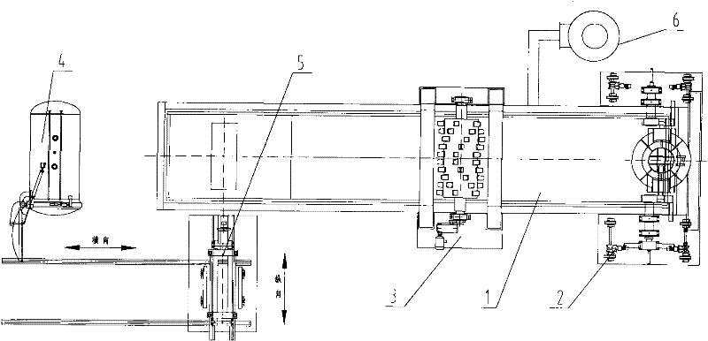 Waste-heat pressure closed-loop thermal treatment method for molten steel slag