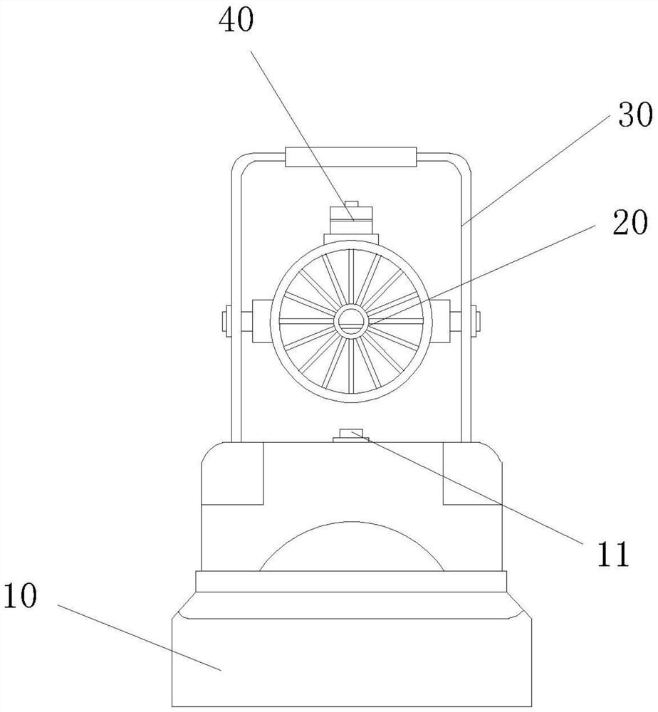 A multifunctional explosion-proof lamp