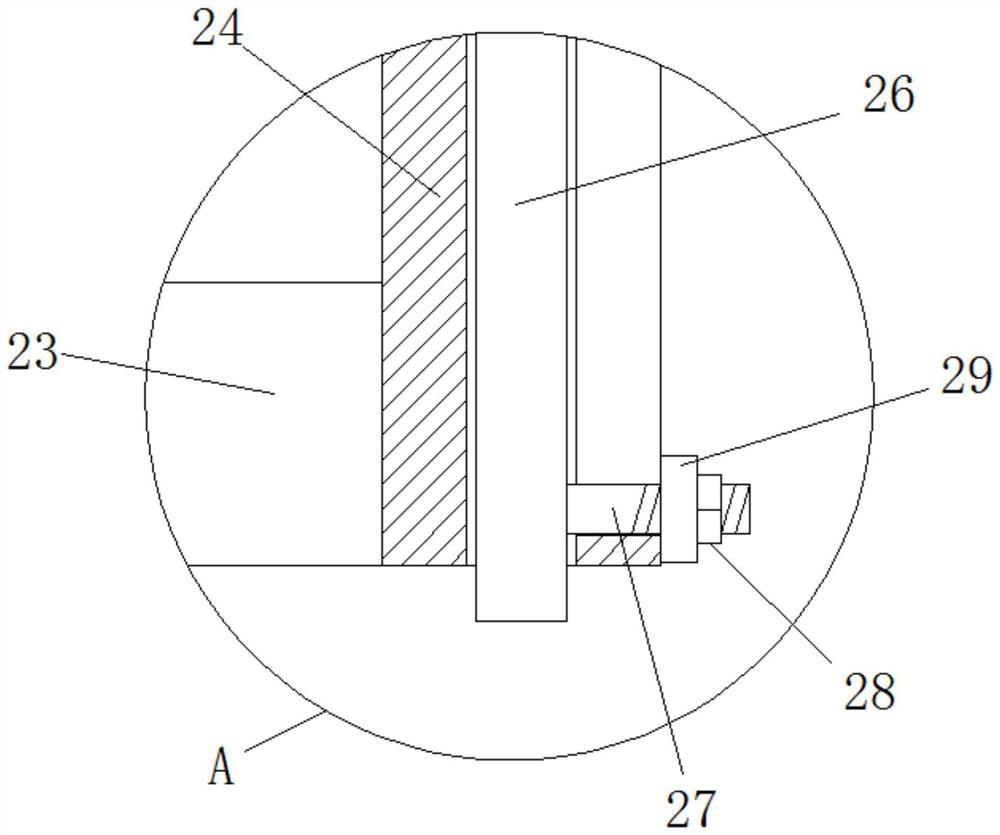 Die iron slag removal device for casting