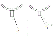 Fruit tree branch distance fixing and keeping method