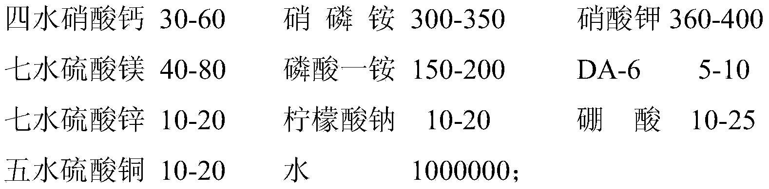 Rice hull based floatation seedling nursing matrix for flue-cured tobacco and supporting seedling nursing nutrient solution thereof