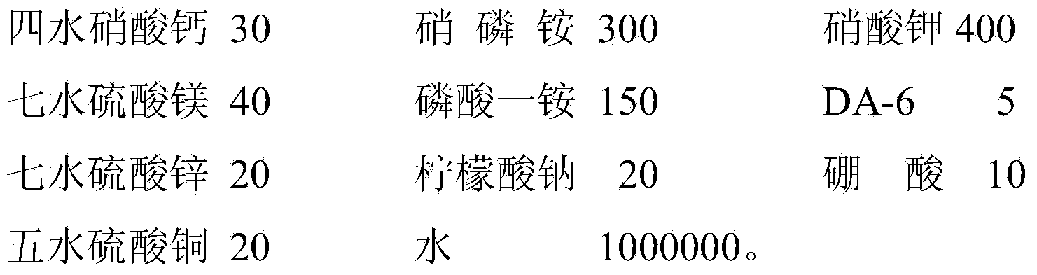 Rice hull based floatation seedling nursing matrix for flue-cured tobacco and supporting seedling nursing nutrient solution thereof