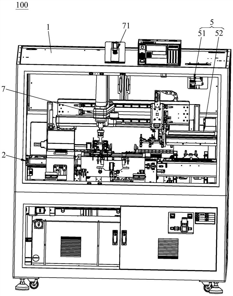 Automatic discharging equipment