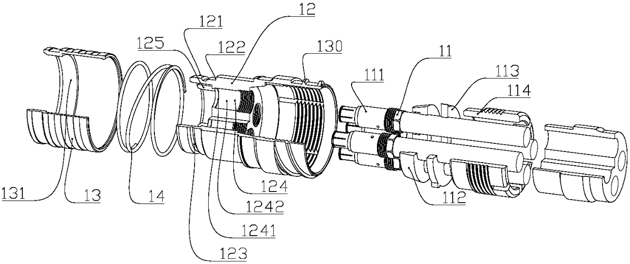 A multi-channel connector