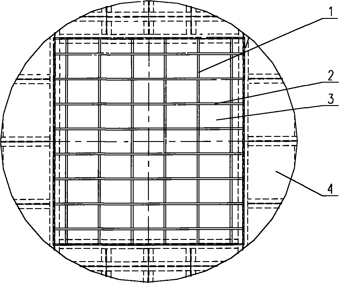 Furnace bottom window structure of aluminum melting furnace with bottom agitating device