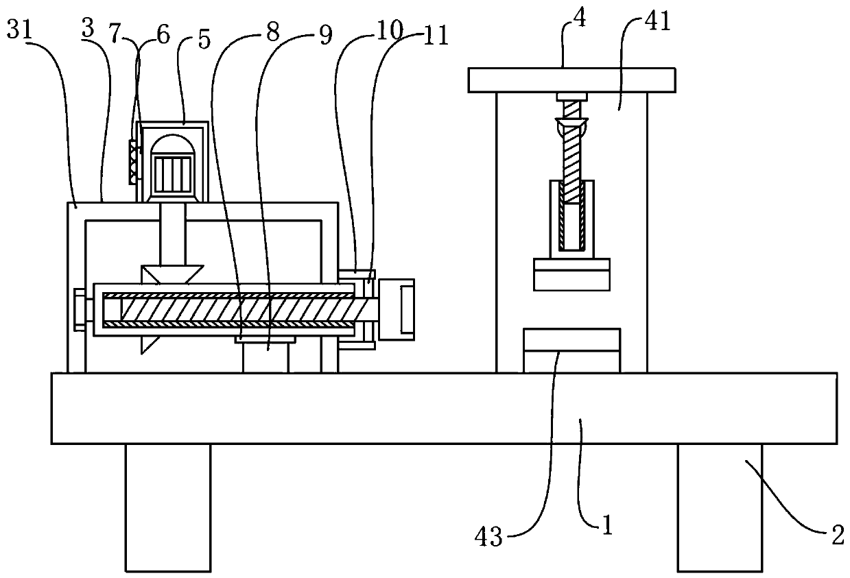 Mechanical processing platform for pipe fitting processing