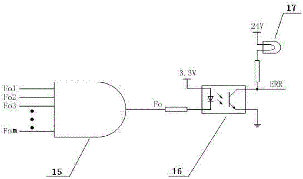 Industrial robot motor band-type brake controller with safety monitoring device