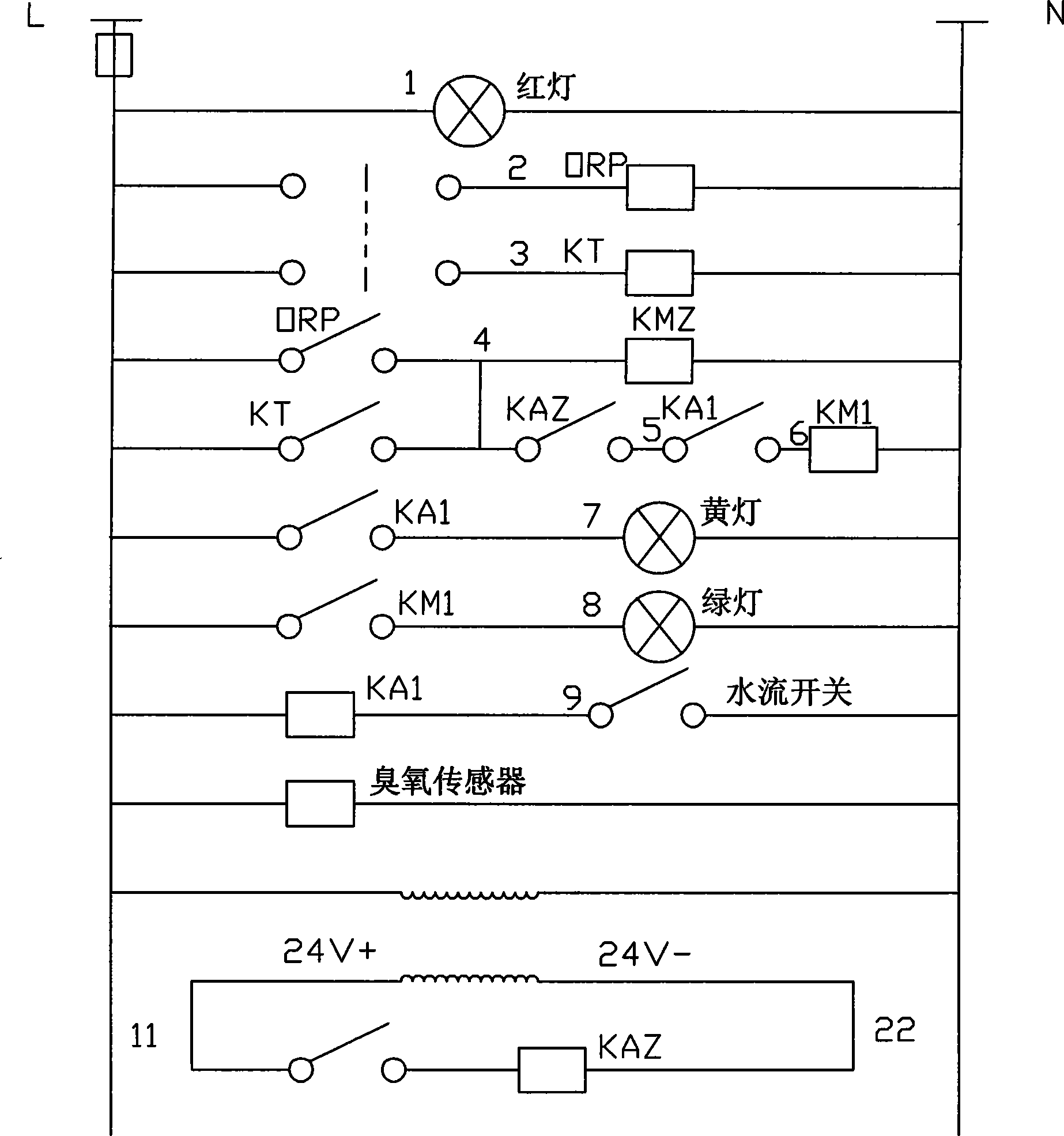 Ozone water treatment system