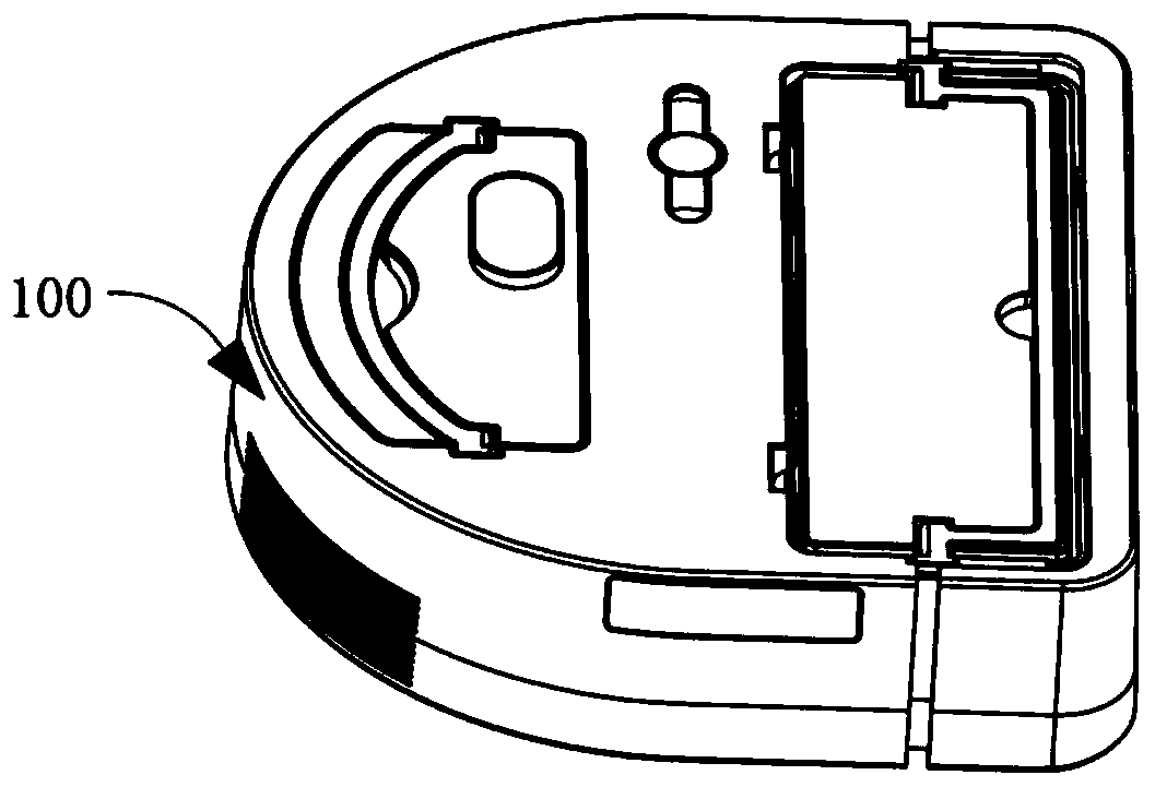 Rolling brush assembly and cleaning robot