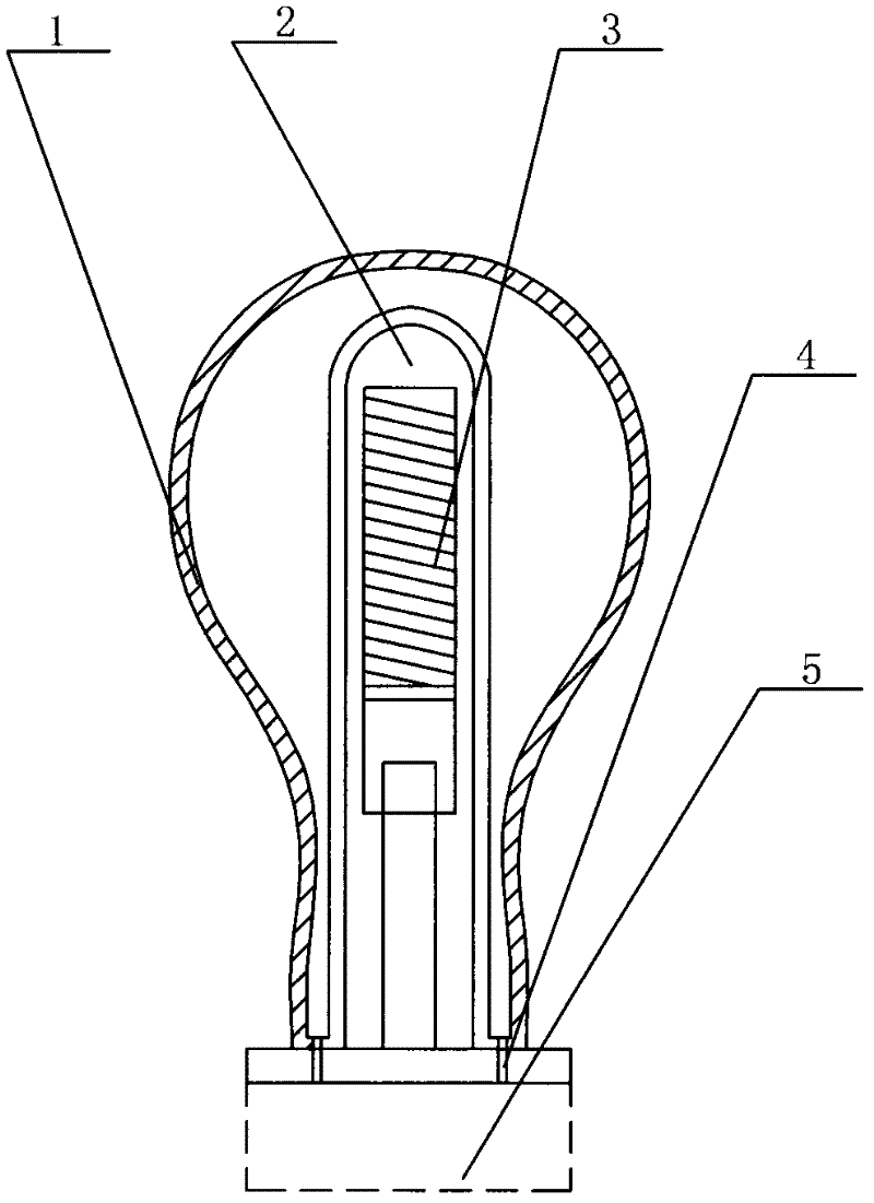 New type low-frequency electrodeless street lamp