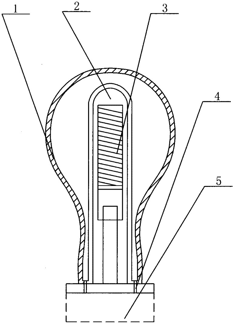 New type low-frequency electrodeless street lamp