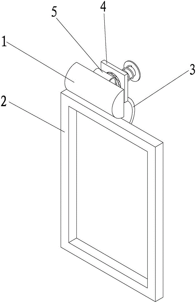 Leisure chair with novel back cushion connecting piece