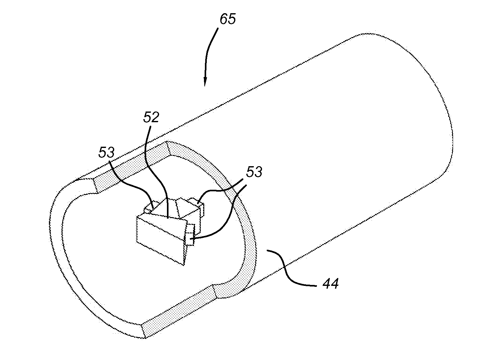 Method and device for detecting fluorescence radiation