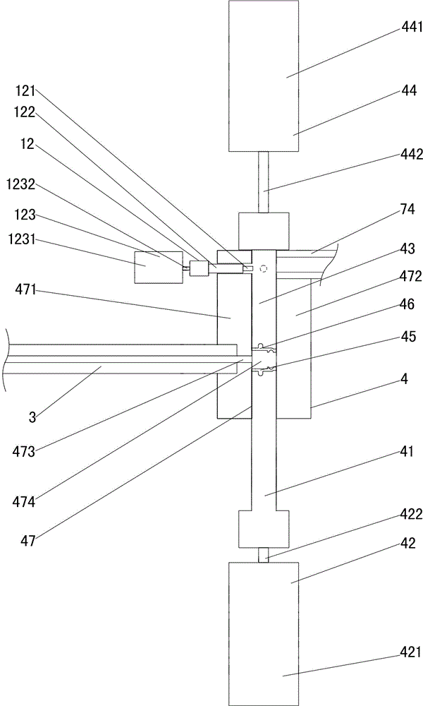 A riveting machine