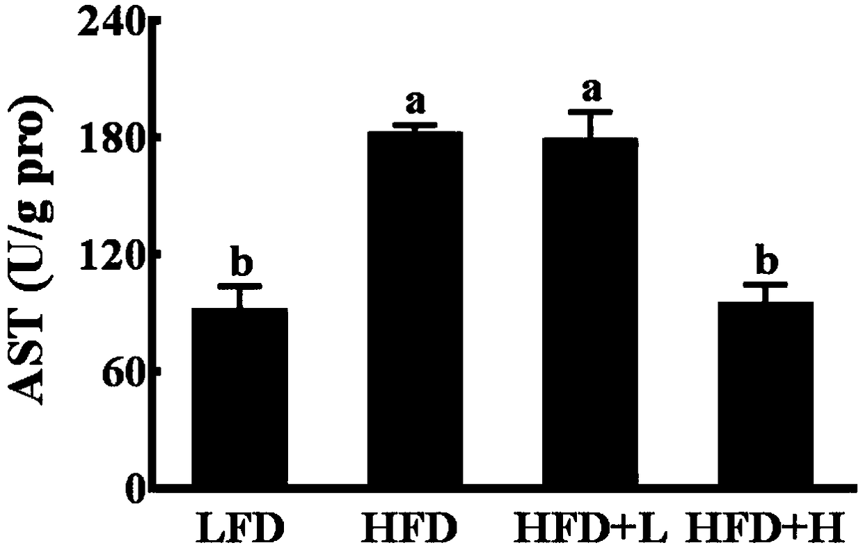 Weight loss application of ethanol extract from bean taro leaves