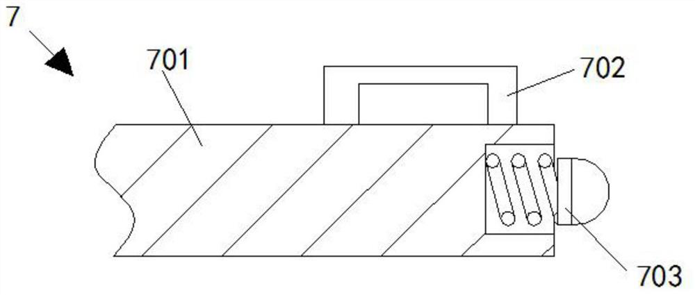 Pavement cooling device based on rainwater circulating system