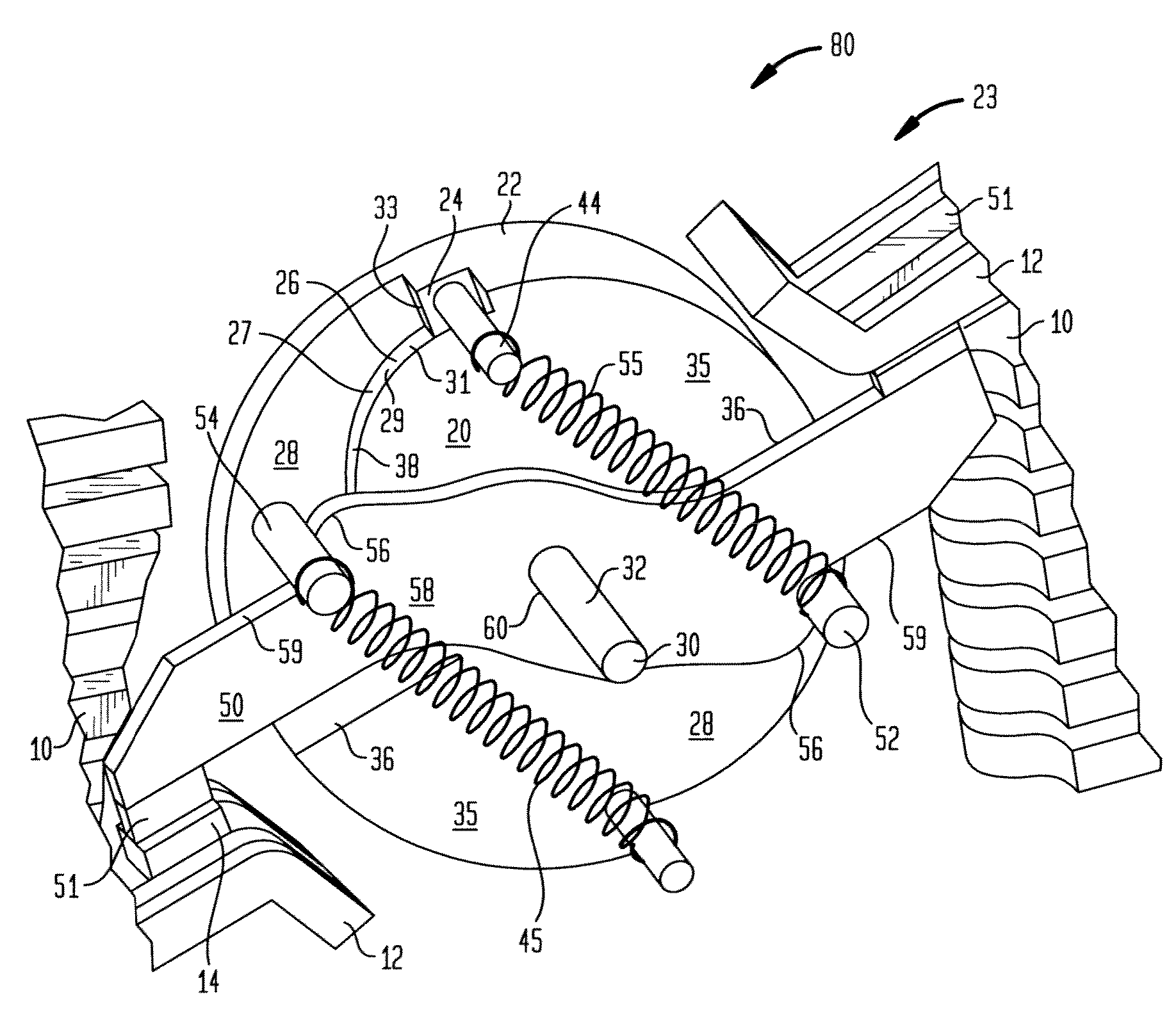 Double break disconnect/contact system