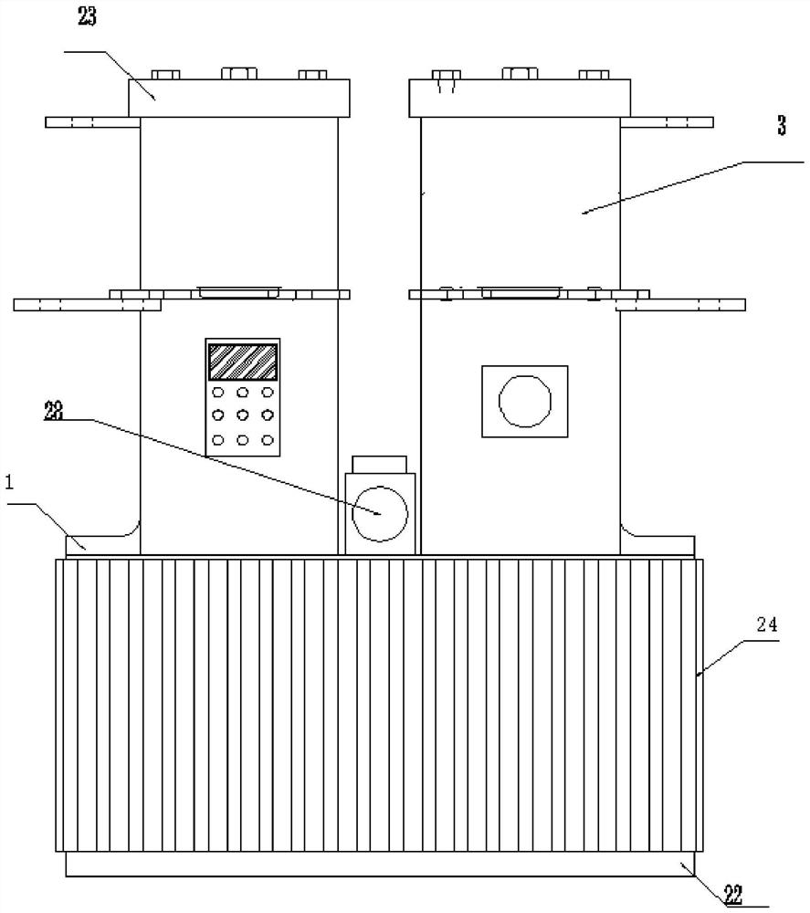 Low-voltage dual-mechanism dual-power high-speed switch switching device