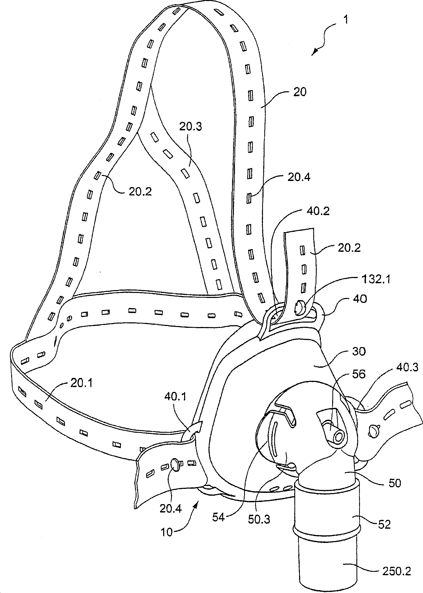 A mask system